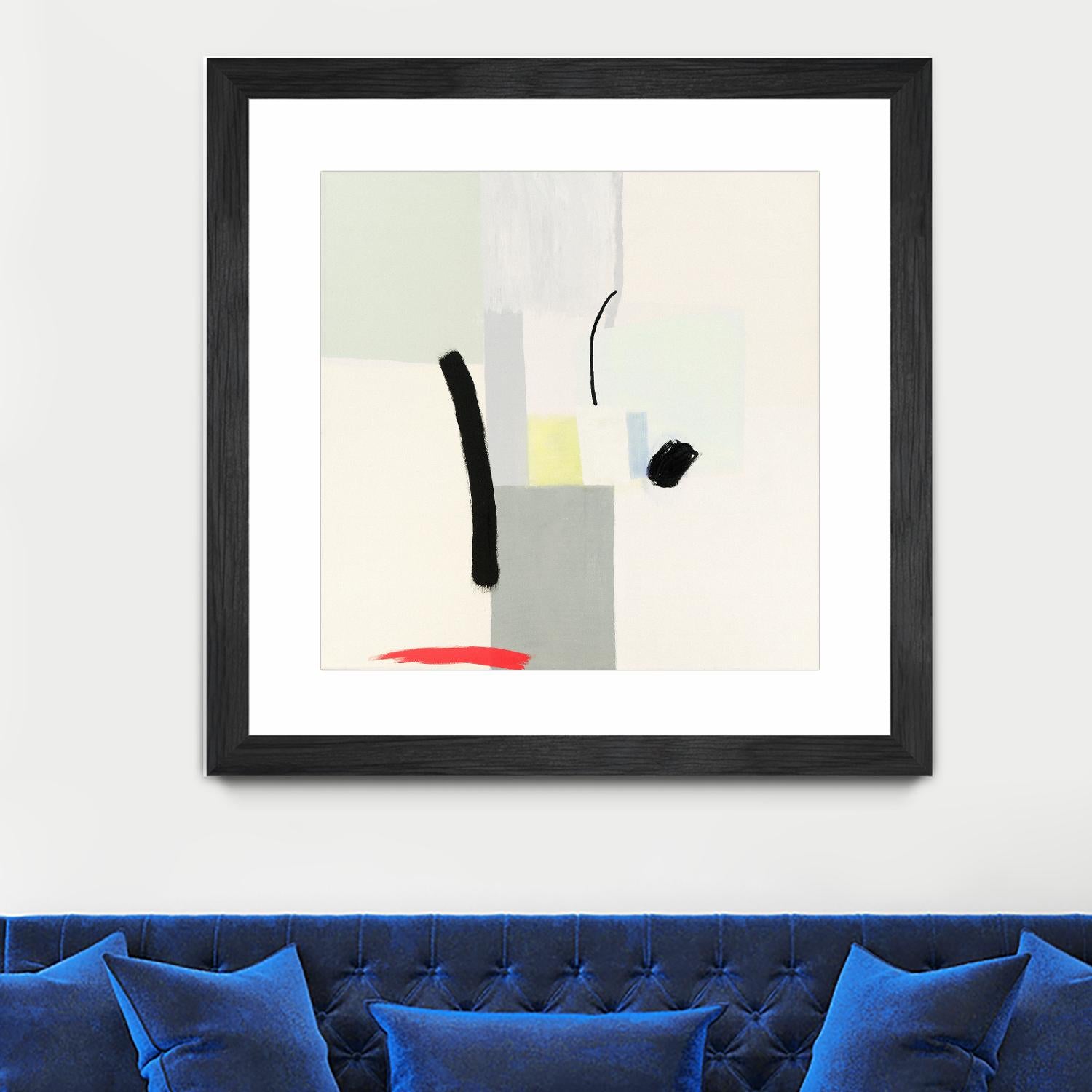 Interruptions by Aliza Cohen on GIANT ART - multicolor abstracts; contemporary