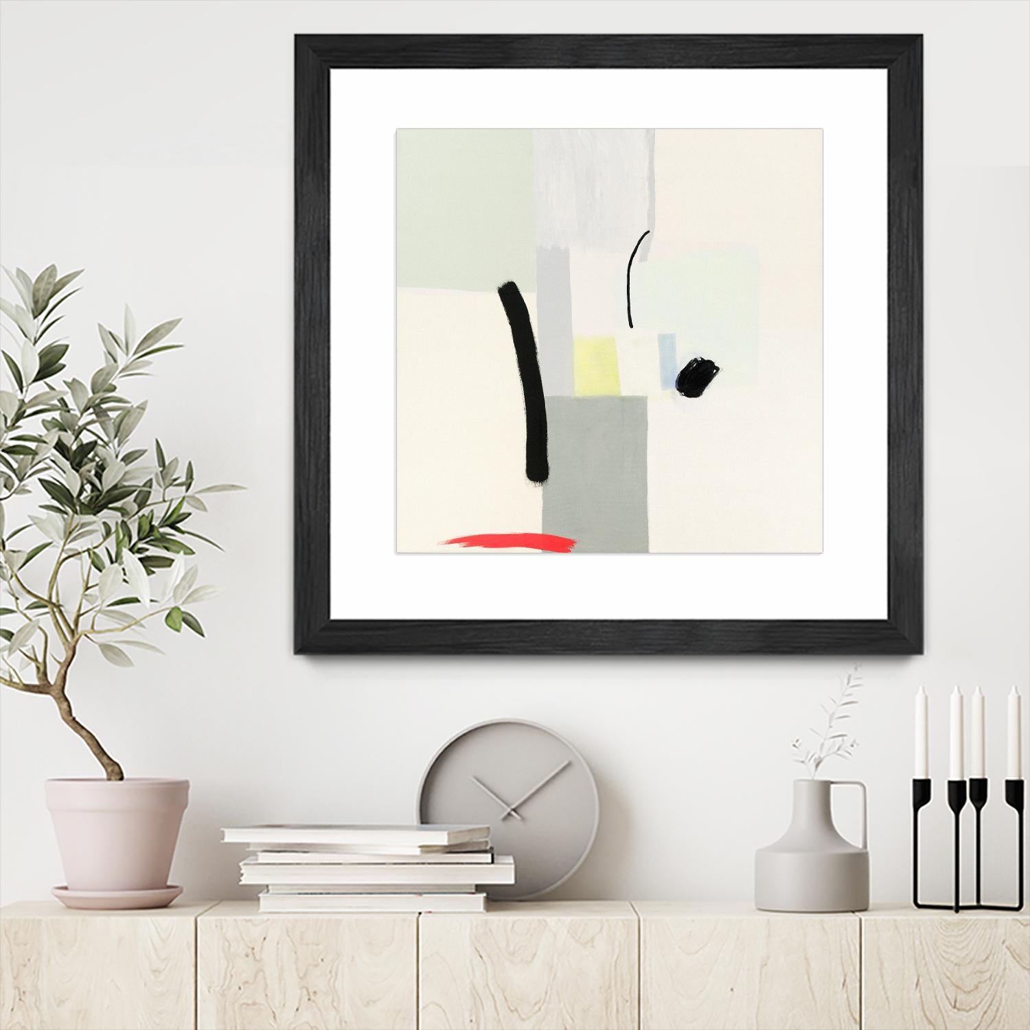 Interruptions by Aliza Cohen on GIANT ART - multicolor abstracts; contemporary