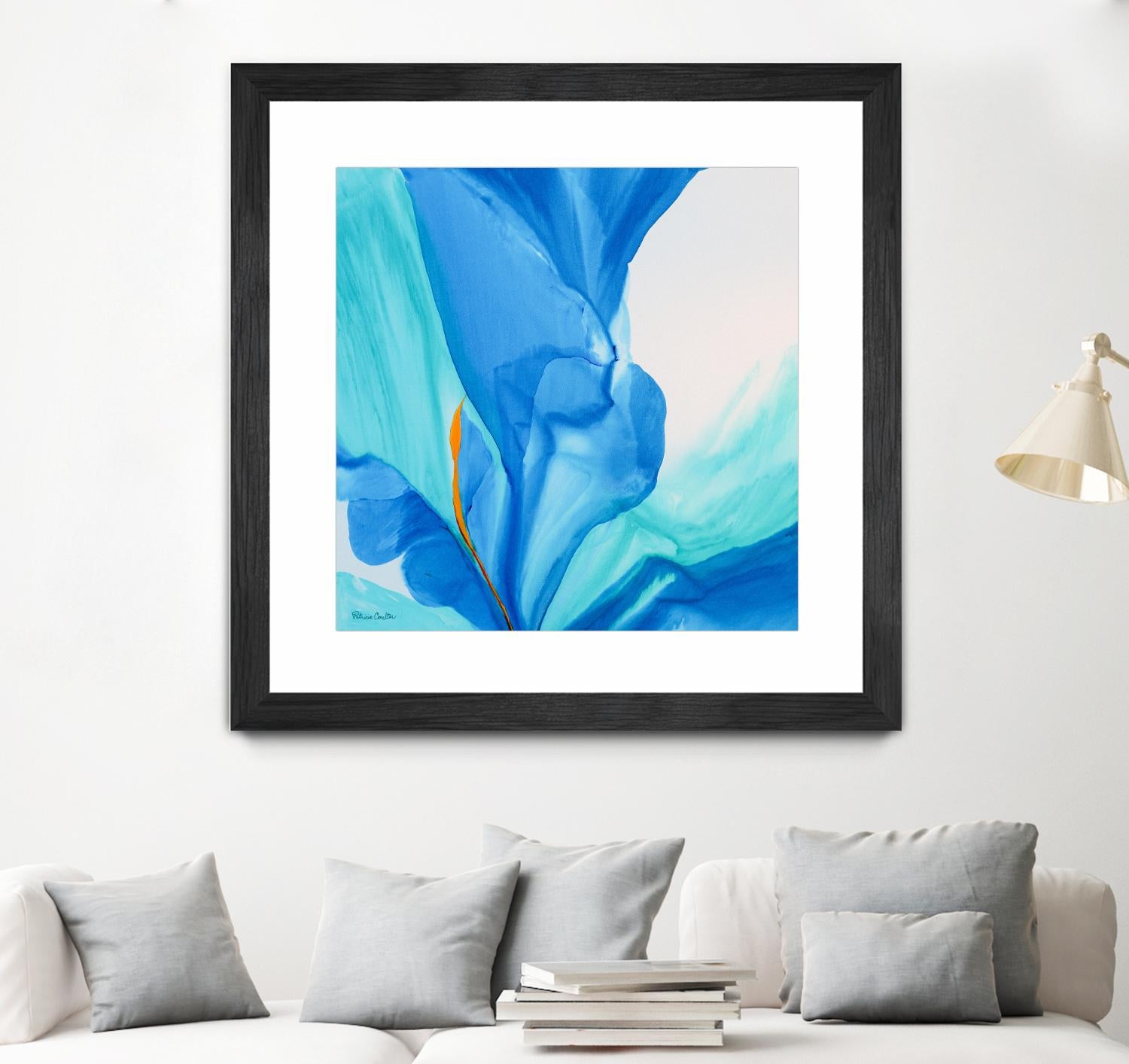 Banera II by Faro on GIANT ART - yellow bathroom