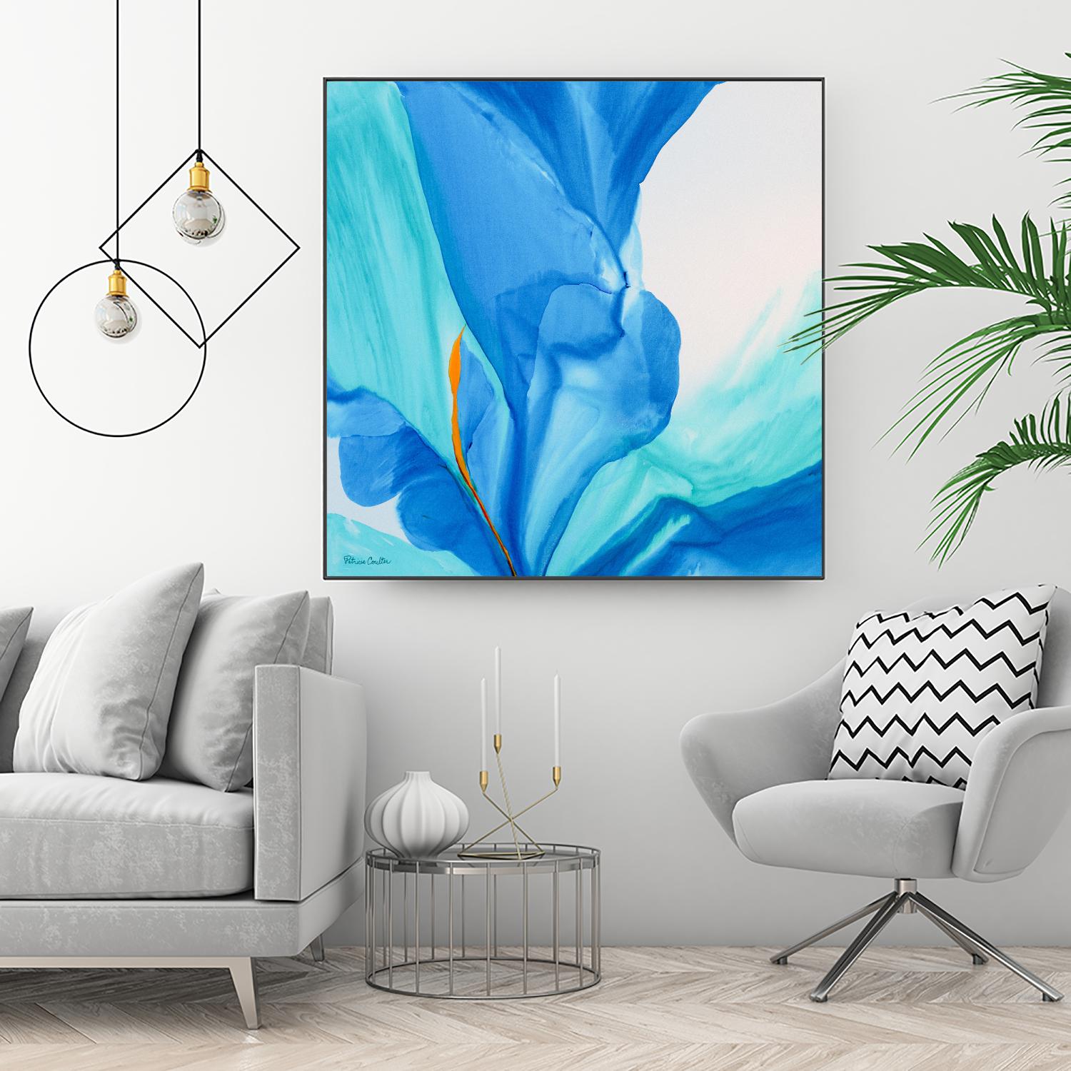 Banera II by Faro on GIANT ART - yellow bathroom