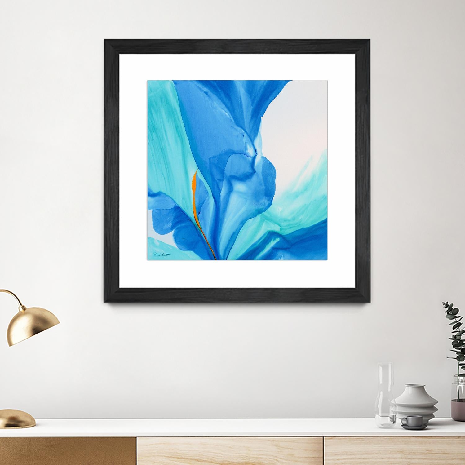 Banera II by Faro on GIANT ART - yellow bathroom