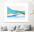 Near Cold Lake by Patricia Coulter on GIANT ART - yellow abstract