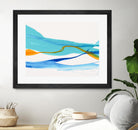 Near Cold Lake by Patricia Coulter on GIANT ART - yellow abstract