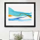 Near Cold Lake by Patricia Coulter on GIANT ART - yellow abstract