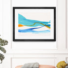 Near Cold Lake by Patricia Coulter on GIANT ART - yellow abstract