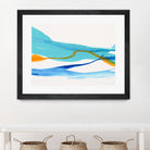 Near Cold Lake by Patricia Coulter on GIANT ART - yellow abstract