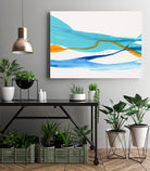 Near Cold Lake by Patricia Coulter on GIANT ART - yellow abstract