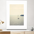 Hazy Sea by Sylvia Coomes on GIANT ART - black nautical