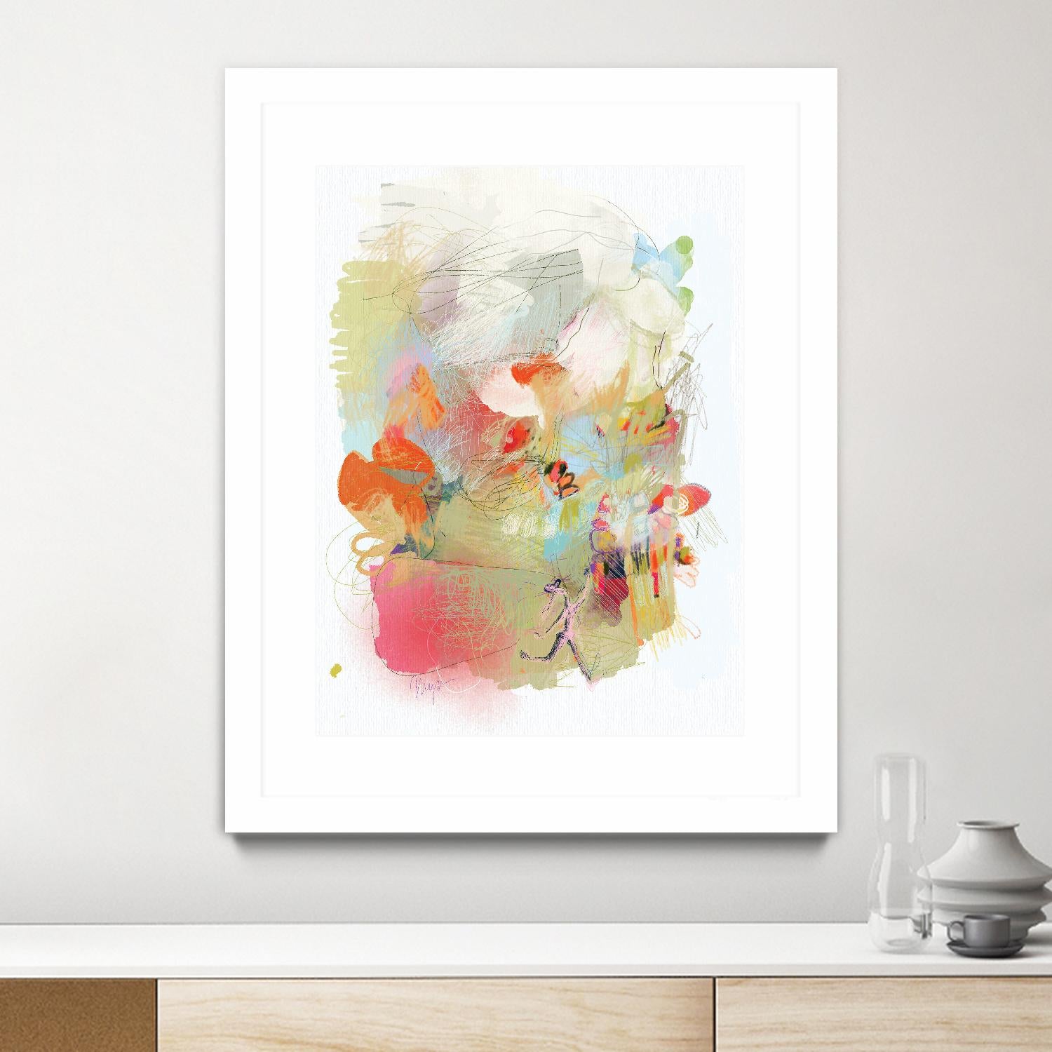 Accesorios para el II by A. Vega on GIANT ART - beige bathroom