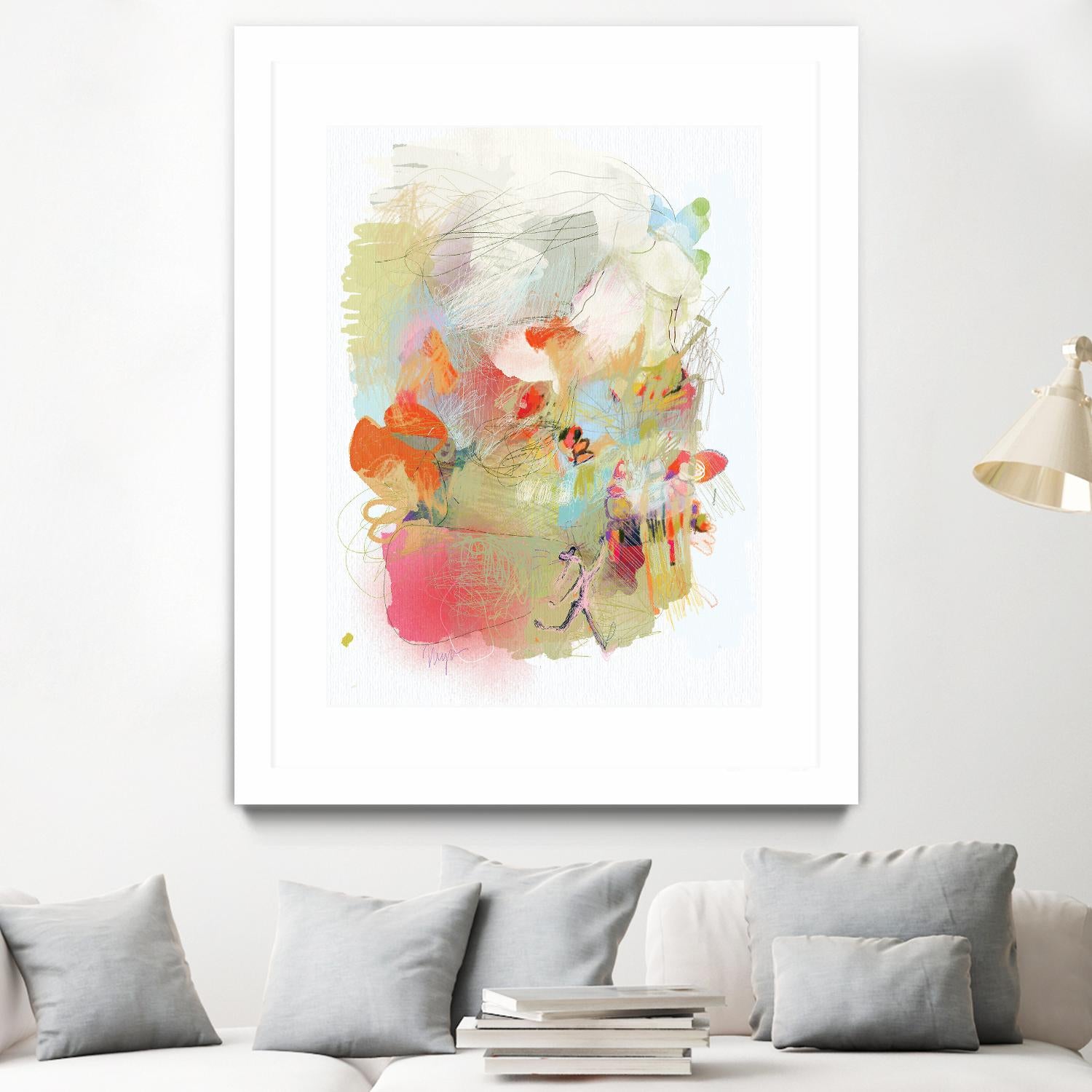 Accesorios para el II by A. Vega on GIANT ART - beige bathroom