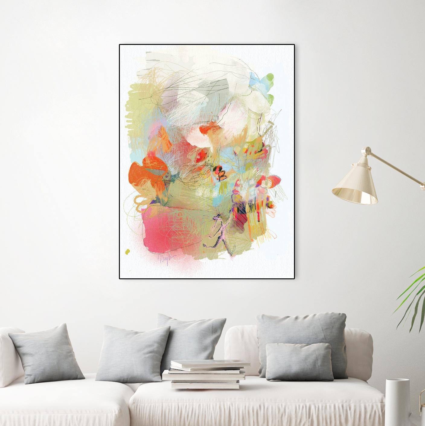 Accesorios para el II by A. Vega on GIANT ART - beige bathroom