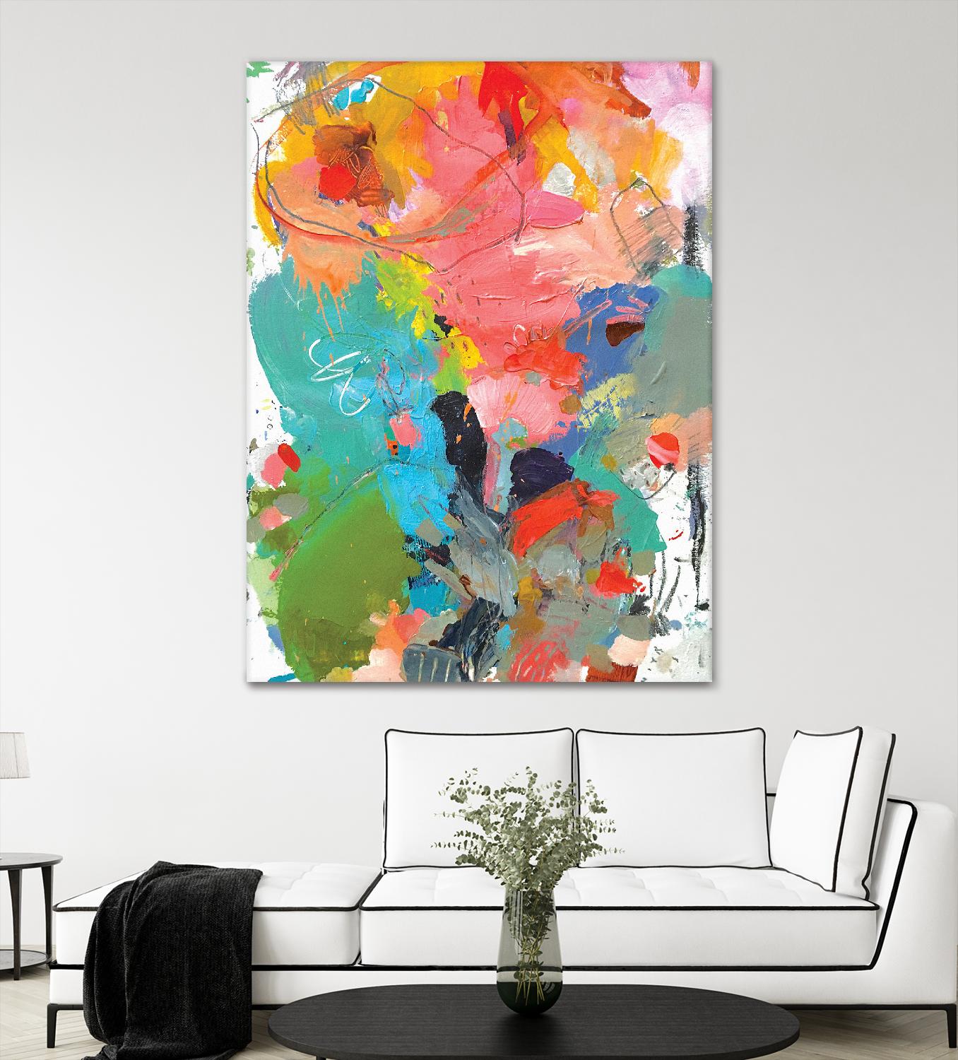 Pear by Niya Christine on GIANT ART - multicolor abstracts, contemporary