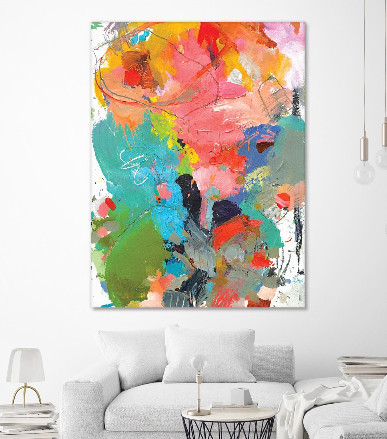 Pear by Niya Christine on GIANT ART - multicolor abstracts, contemporary