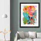 Pear by Niya Christine on GIANT ART - multicolor abstracts, contemporary