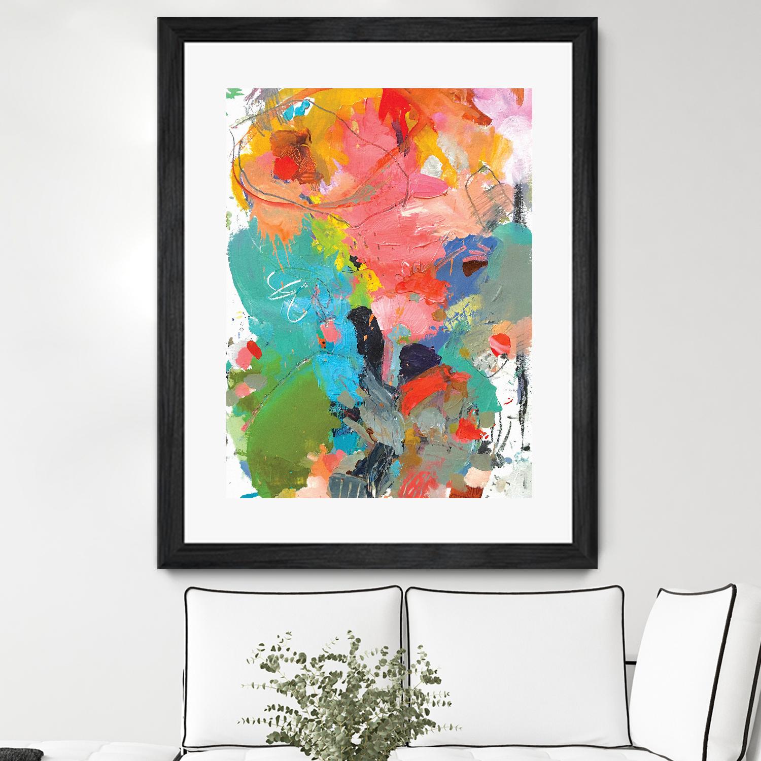 Pear by Niya Christine on GIANT ART - multicolor abstracts, contemporary