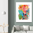 Pear by Niya Christine on GIANT ART - multicolor abstracts, contemporary