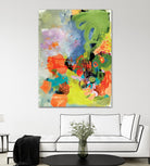 Pina-Ananas by A. Vega on GIANT ART - green floral