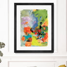 Pina-Ananas by A. Vega on GIANT ART - green floral