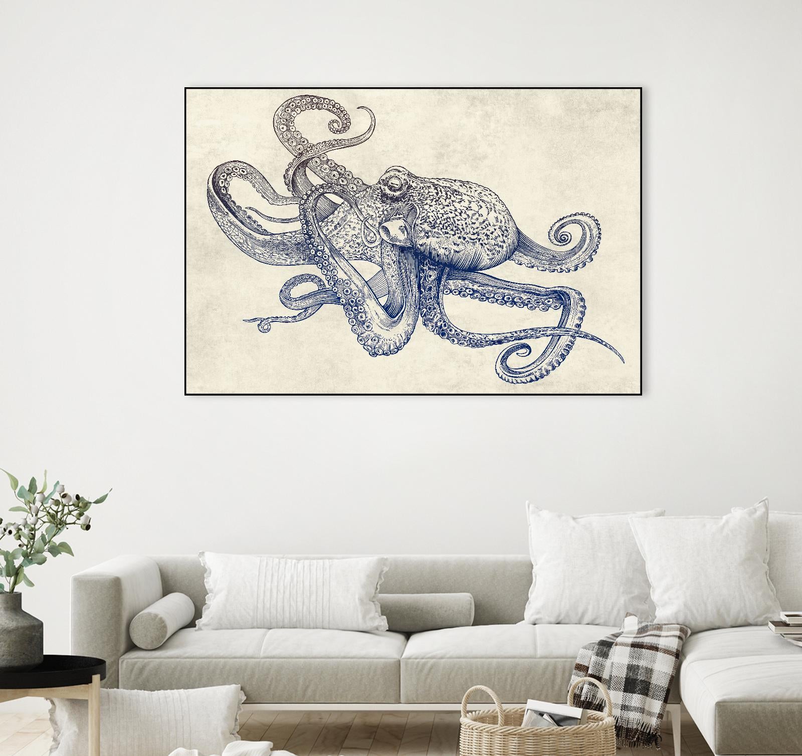 Octoflow by Rachel Caldwell on GIANT ART - multicolor urban/pop surrealism; animals