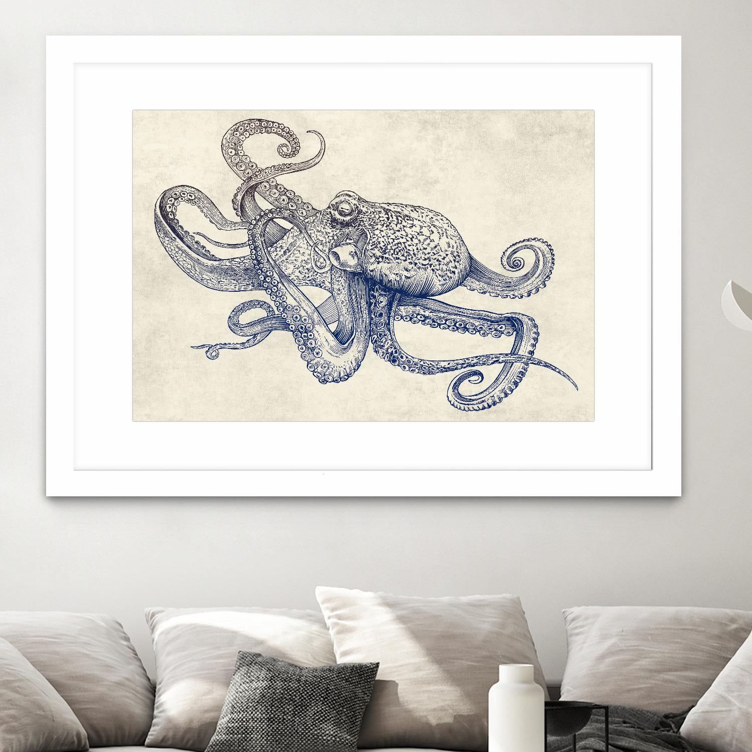 Octoflow by Rachel Caldwell on GIANT ART - multicolor urban/pop surrealism; animals
