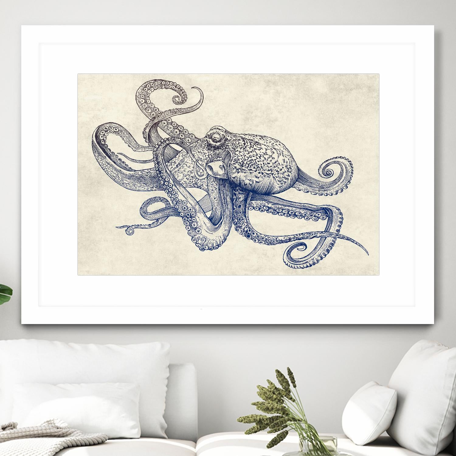 Octoflow by Rachel Caldwell on GIANT ART - multicolor urban/pop surrealism; animals