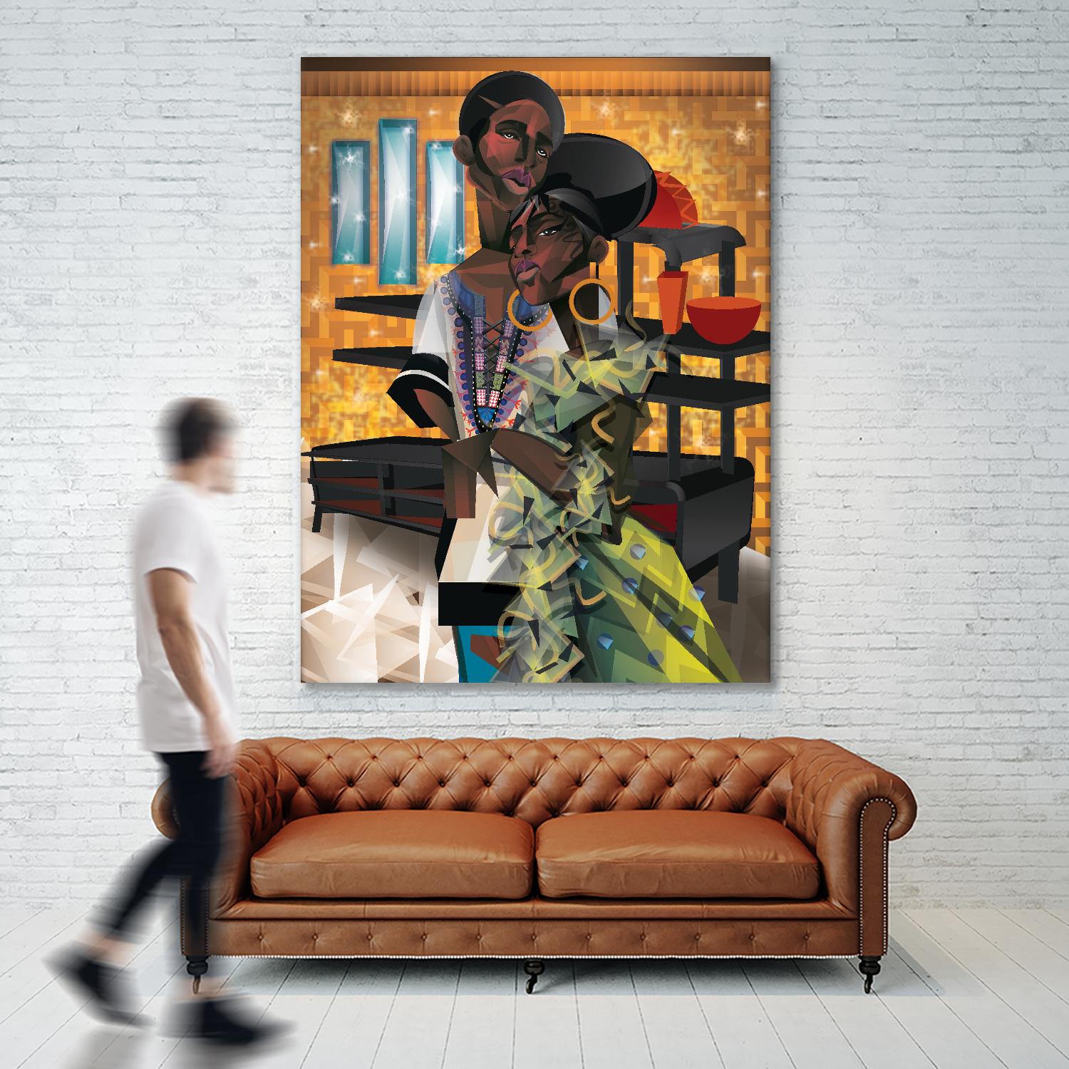 Rabbit - Peluche by Faro on GIANT ART - blue children