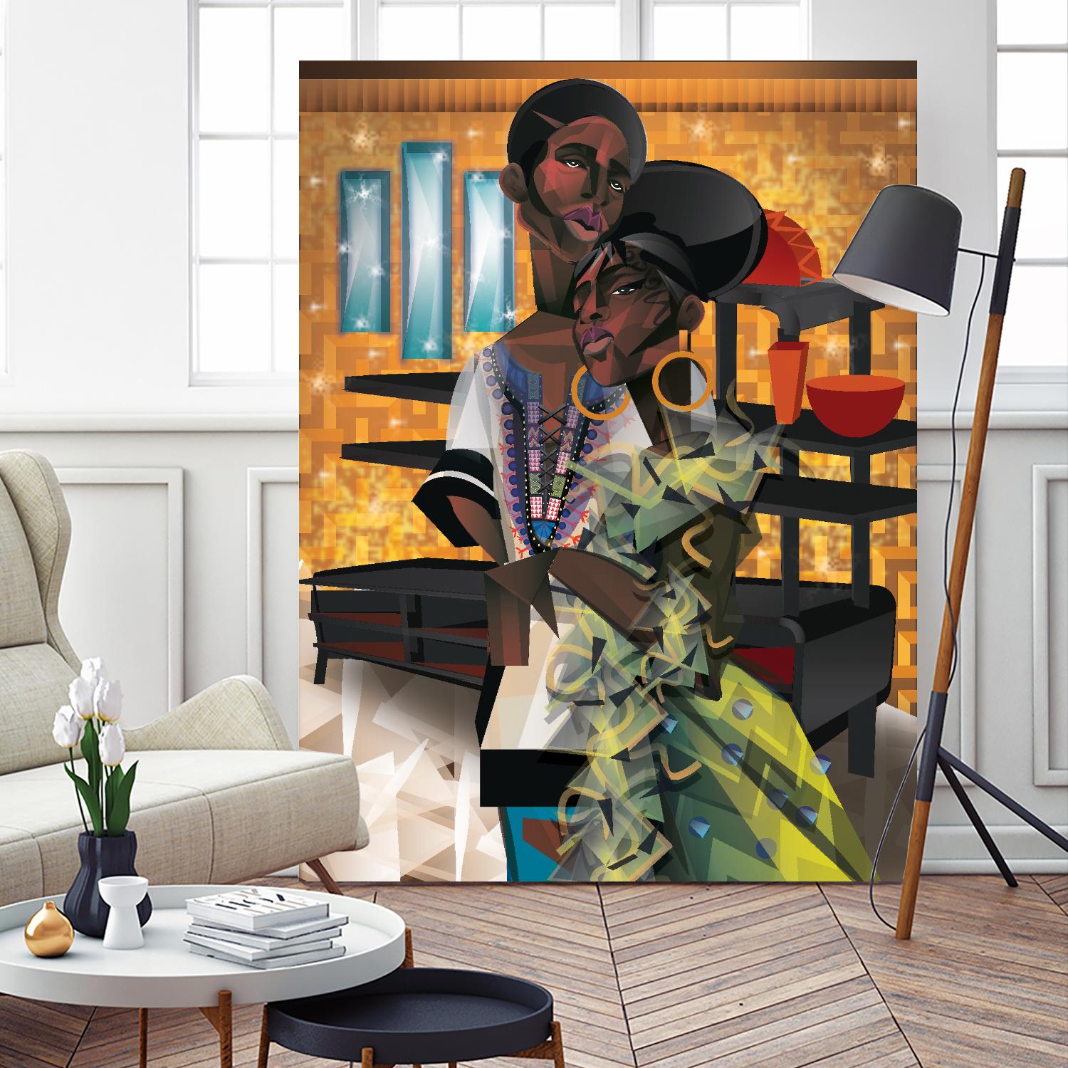 Rabbit - Peluche by Faro on GIANT ART - blue children