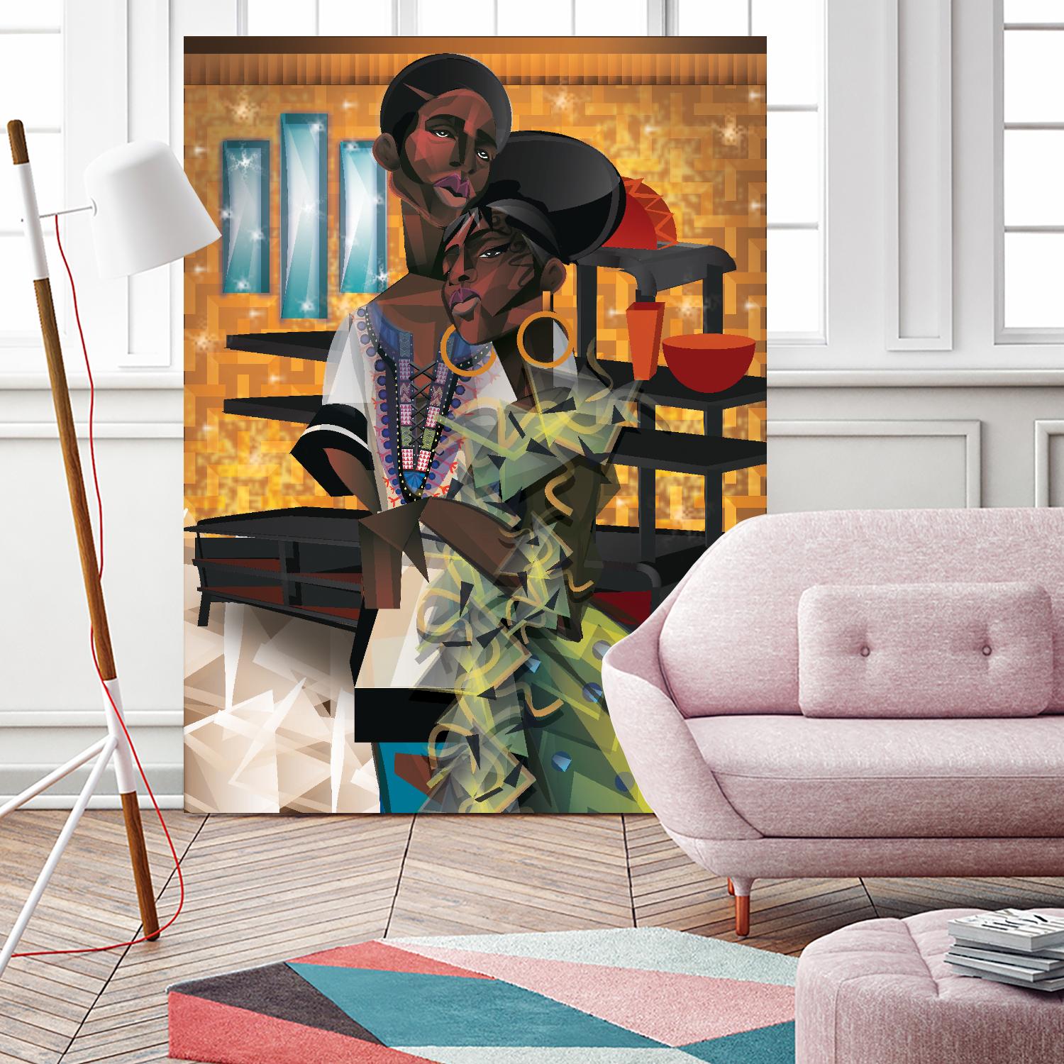 Rabbit - Peluche by Faro on GIANT ART - blue children