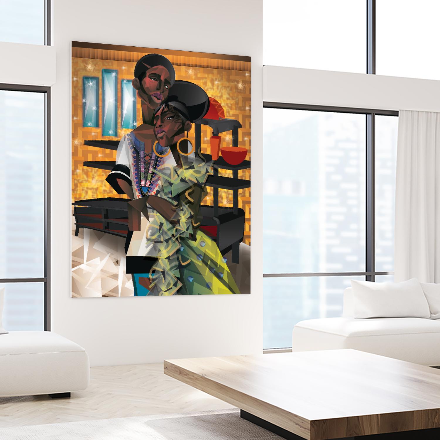 Rabbit - Peluche by Faro on GIANT ART - blue children