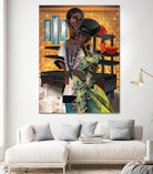 Rabbit - Peluche by Faro on GIANT ART - blue children