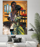 Rabbit - Peluche by Faro on GIANT ART - blue children