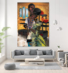 Rabbit - Peluche by Faro on GIANT ART - blue children