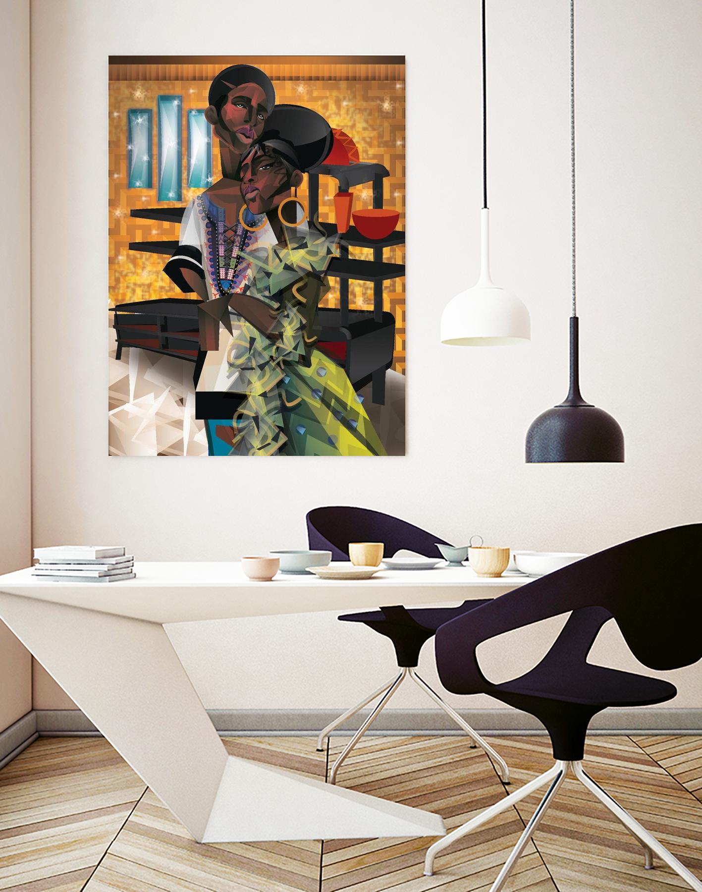 Rabbit - Peluche by Faro on GIANT ART - blue children