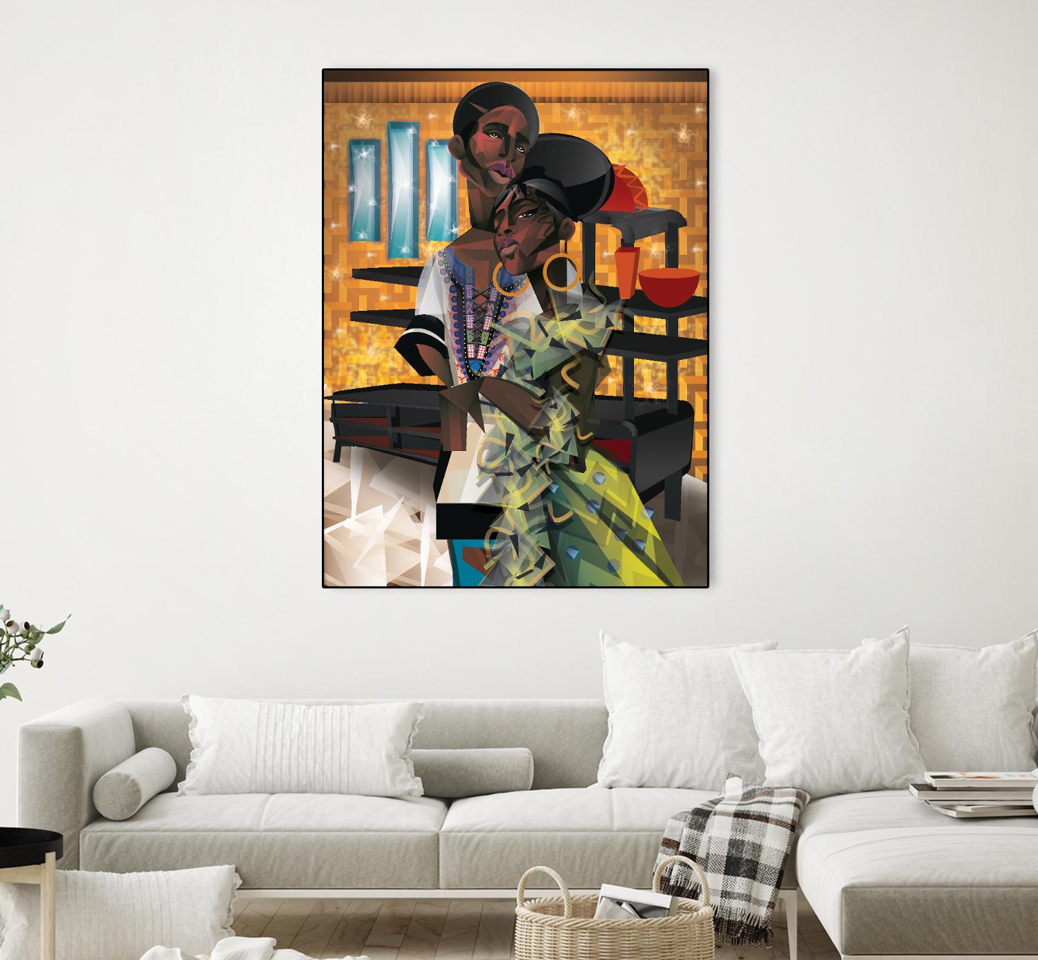 Rabbit - Peluche by Faro on GIANT ART - blue children