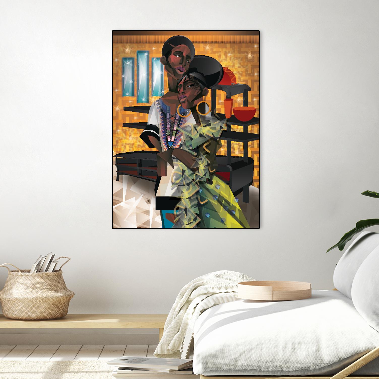 Rabbit - Peluche by Faro on GIANT ART - blue children