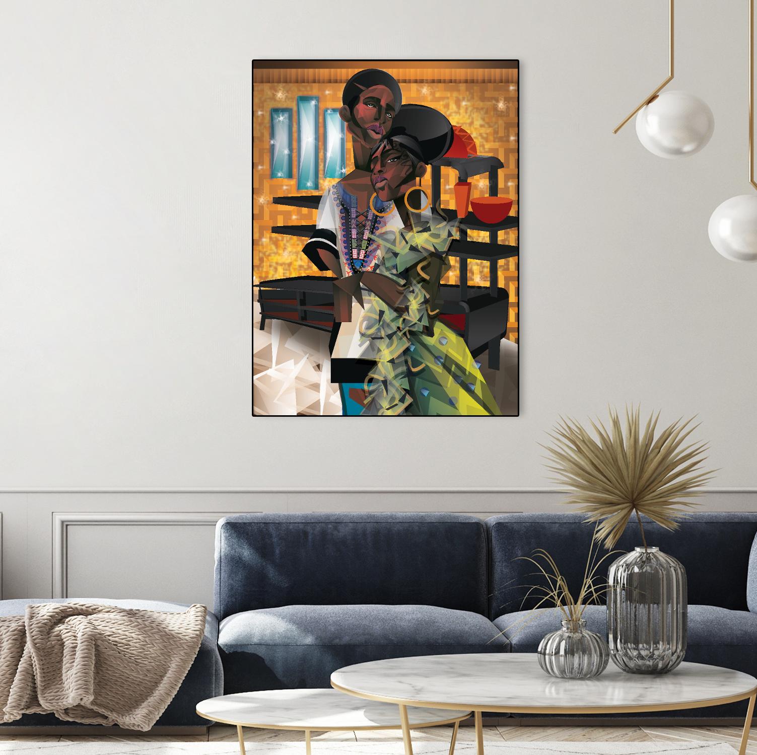 Rabbit - Peluche by Faro on GIANT ART - blue children