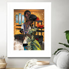 Rabbit - Peluche by Faro on GIANT ART - blue children