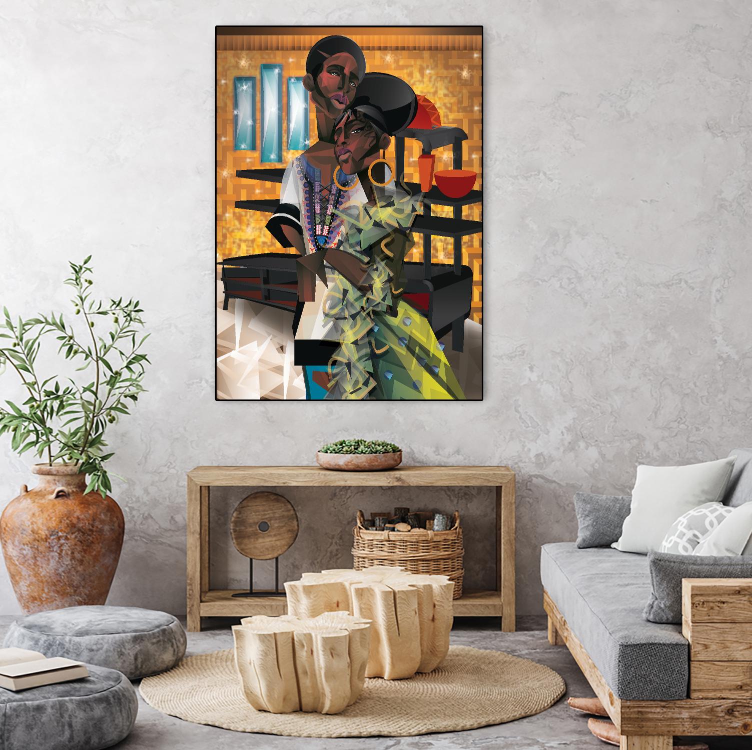 Rabbit - Peluche by Faro on GIANT ART - blue children