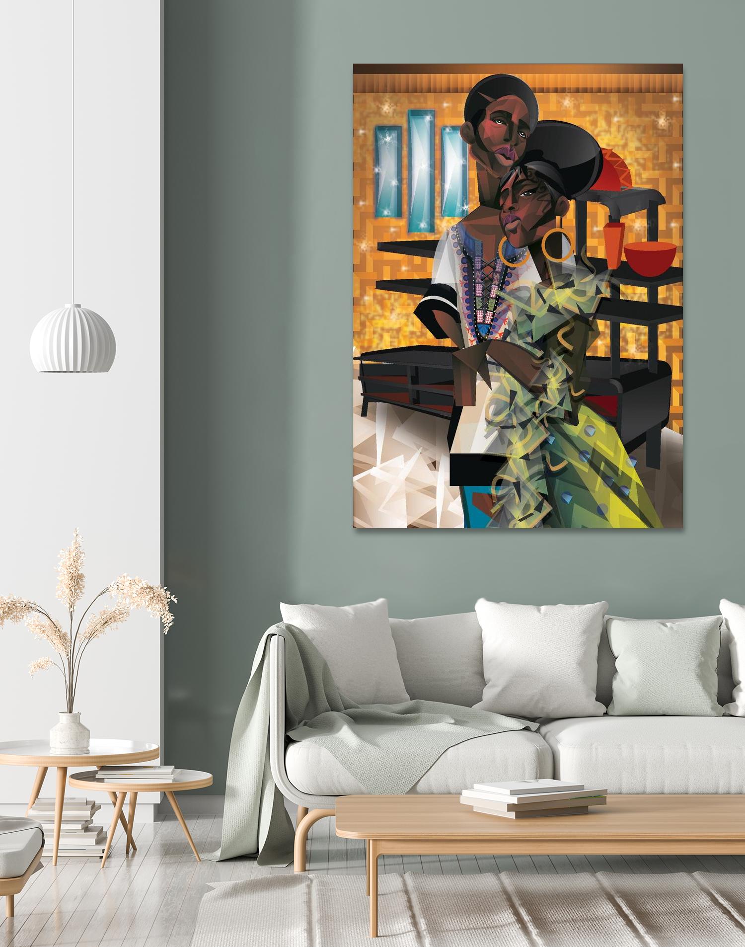 Rabbit - Peluche by Faro on GIANT ART - blue children