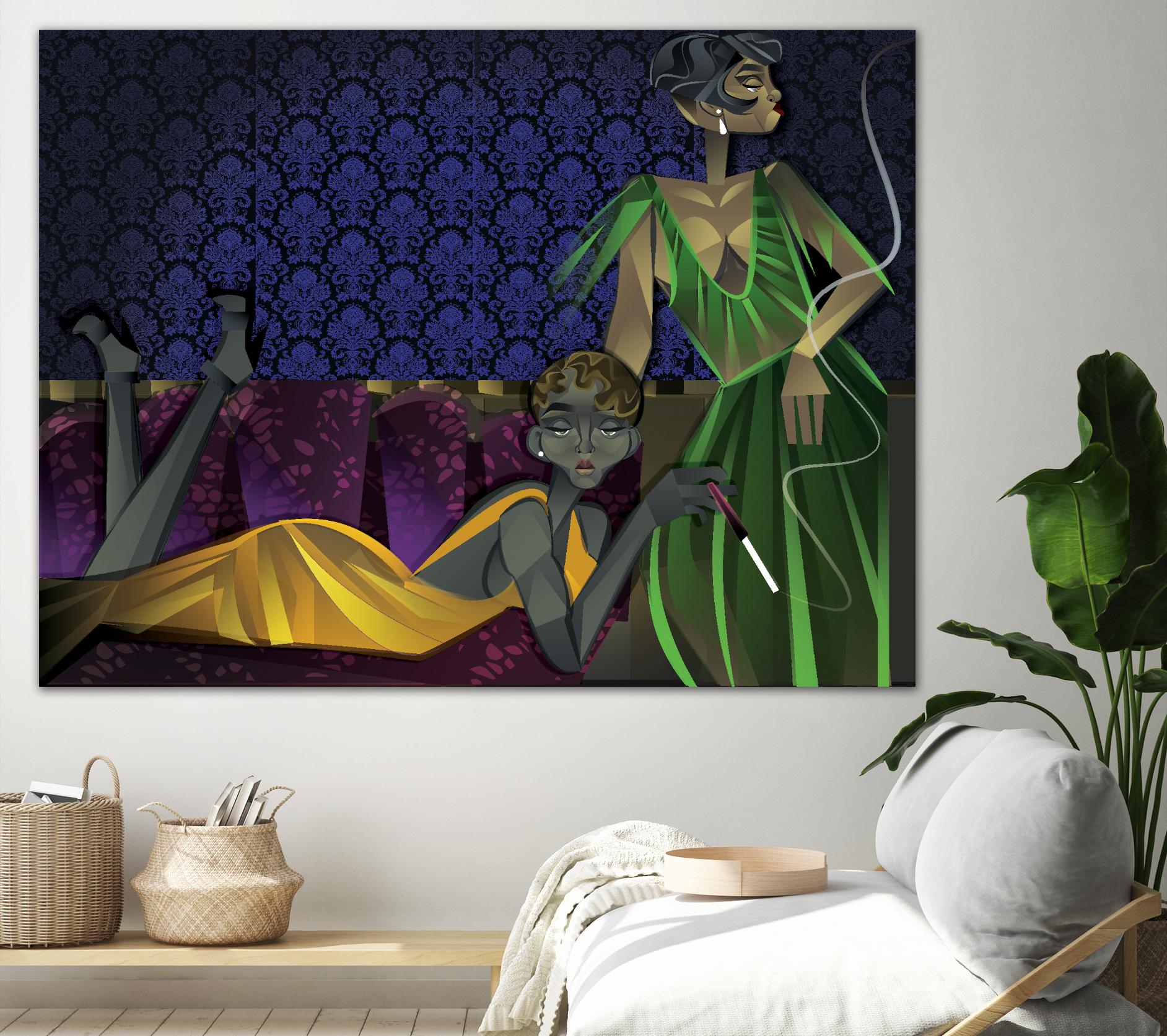 Light House II by A. Vega on GIANT ART - grey sea scene