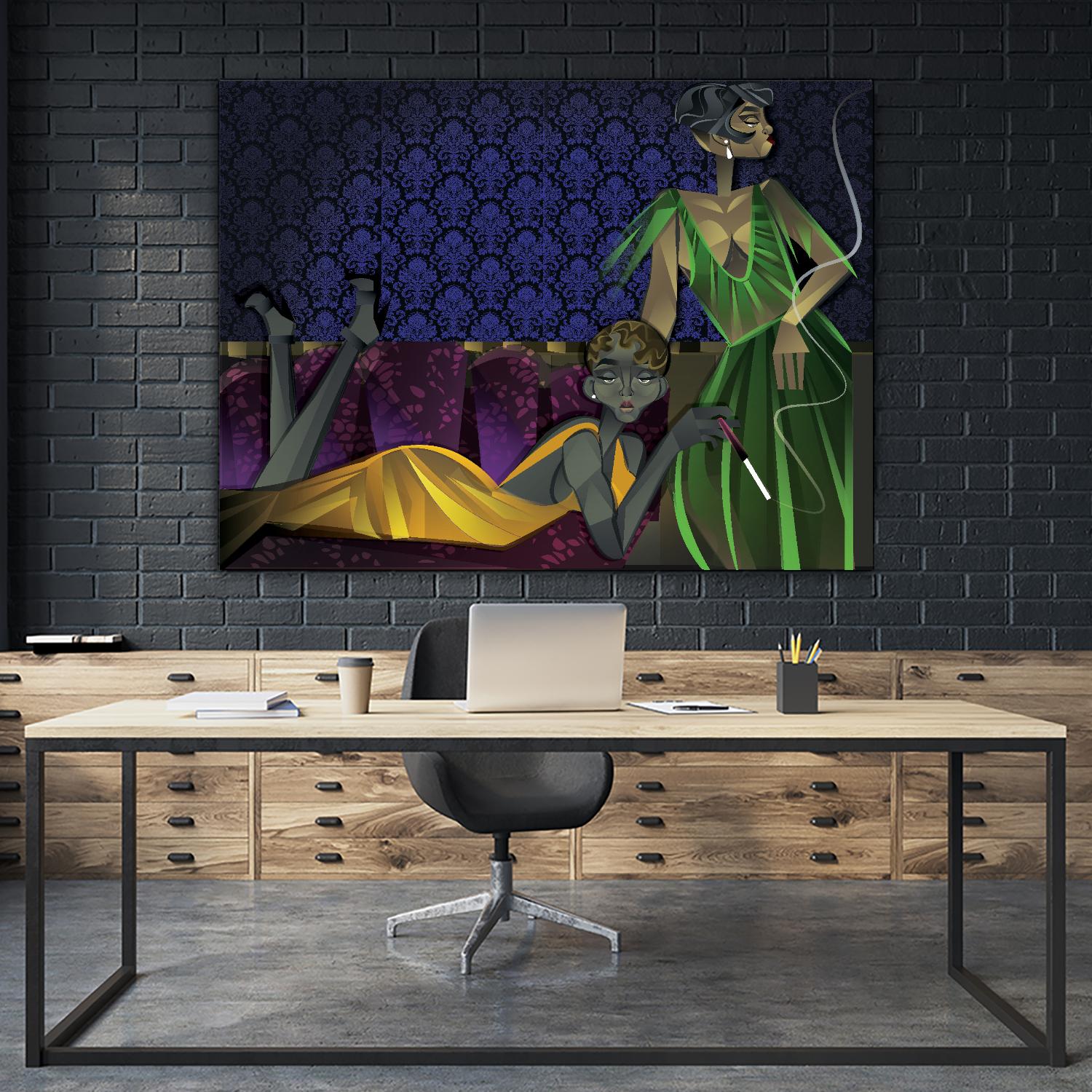 Light House II by A. Vega on GIANT ART - grey sea scene