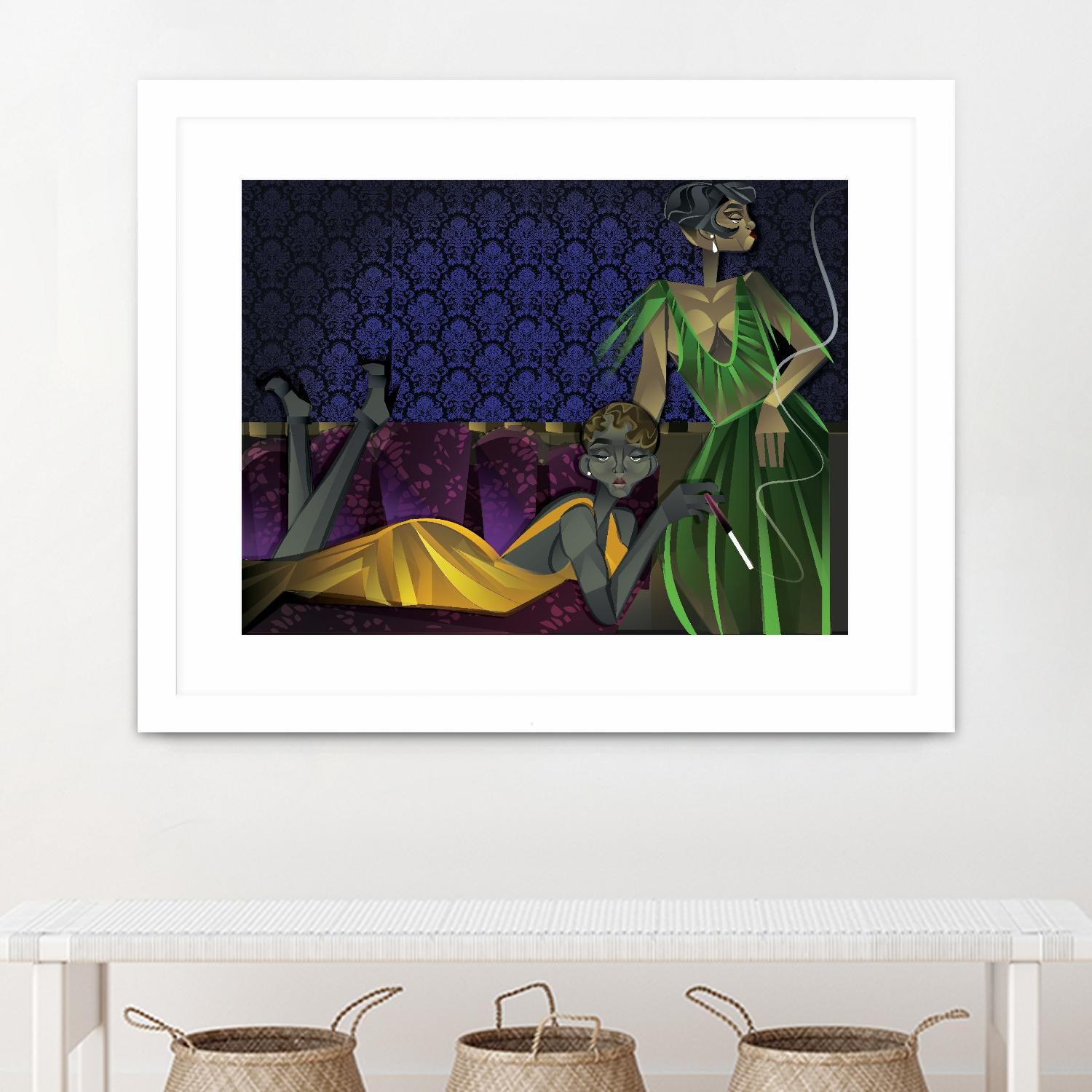 Light House II by A. Vega on GIANT ART - grey sea scene