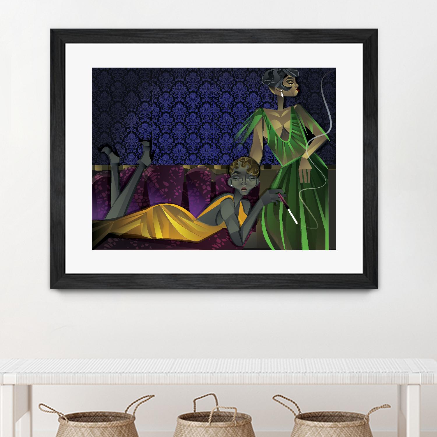 Light House II by A. Vega on GIANT ART - grey sea scene