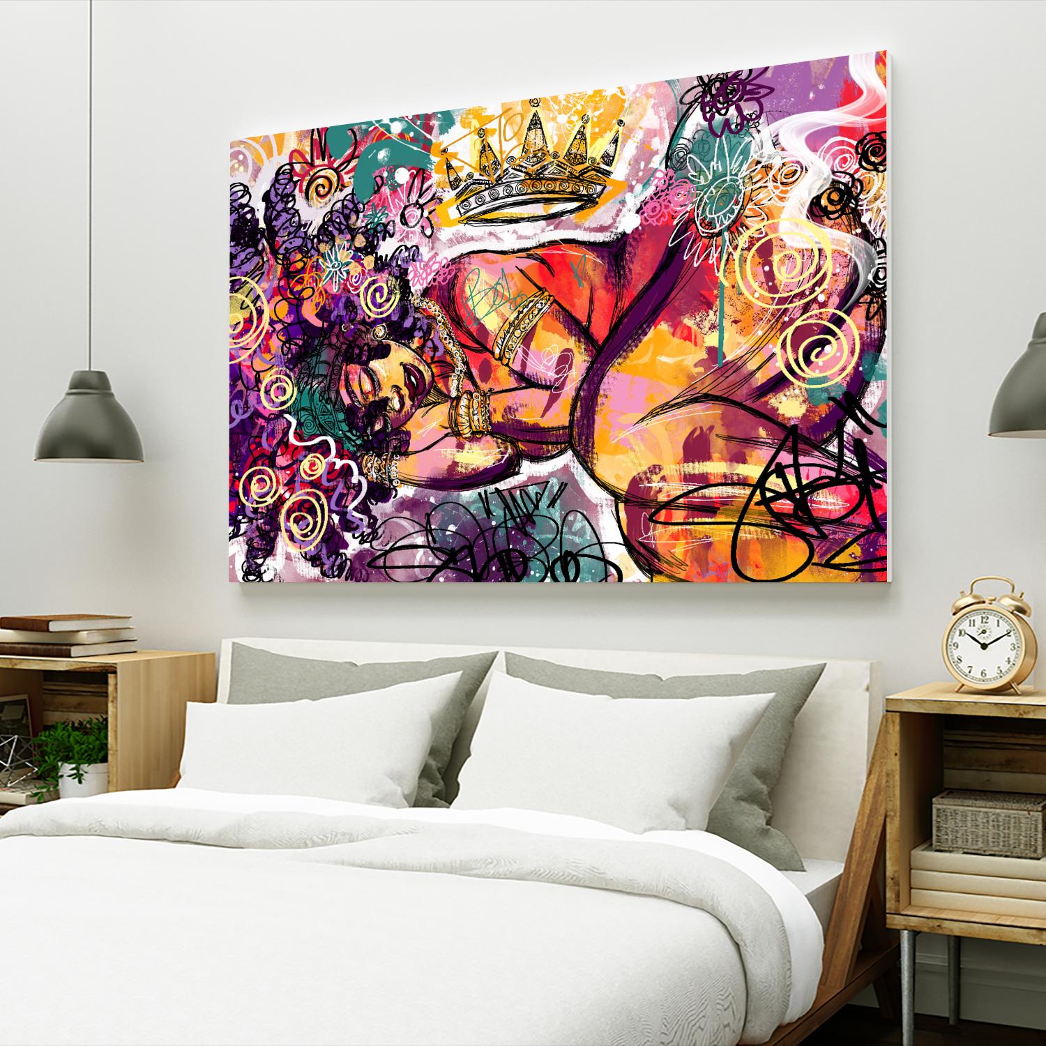 Radiance by Justin Copeland on GIANT ART - multicolor ethnic; figurative; contemporary