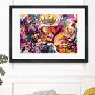 Radiance by Justin Copeland on GIANT ART - multicolor ethnic; figurative; contemporary