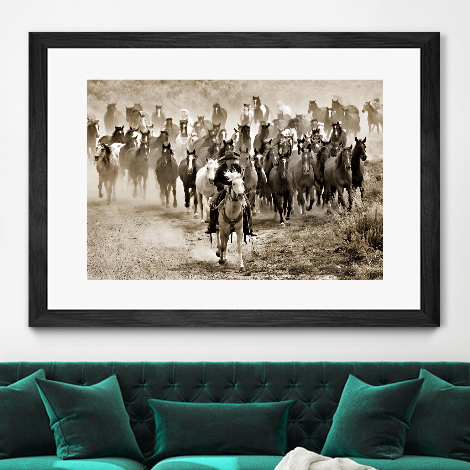 Heading Home by Lisa Dearing on GIANT ART - multicolor photography; animals; figurative