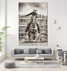 Ride ‘Em Cowgirl by Lisa Dearing on GIANT ART - multicolor photography; animals; figurative