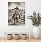 Ride ‘Em Cowgirl by Lisa Dearing on GIANT ART - multicolor photography; animals; figurative