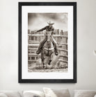 Ride ‘Em Cowgirl by Lisa Dearing on GIANT ART - multicolor photography; animals; figurative