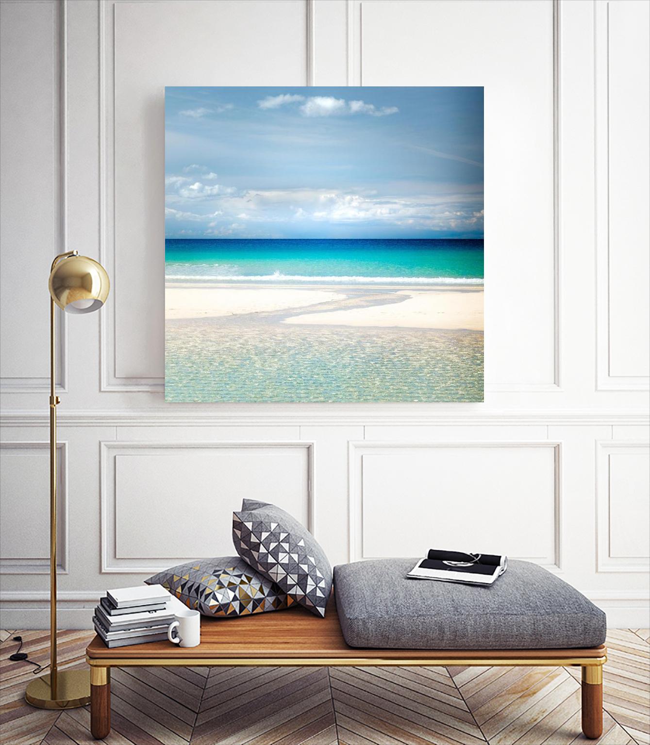 Gentle Kiss of Summer by Lynne Douglas on GIANT ART - multicolor photography; landscapes; coastal